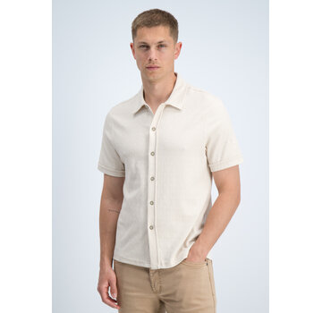 Gabbiano Gabbiano Shirt Shortsleeve Jacquard Jersey Dune Sand (3366333 DION - 989)