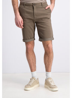 Gabbiano Chino short garment dyed Wood Brown (8265803 Nome - 4232)