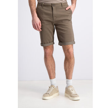 Gabbiano Gabbiano Chino short garment dyed Wood Brown (8265803 Nome - 4232)