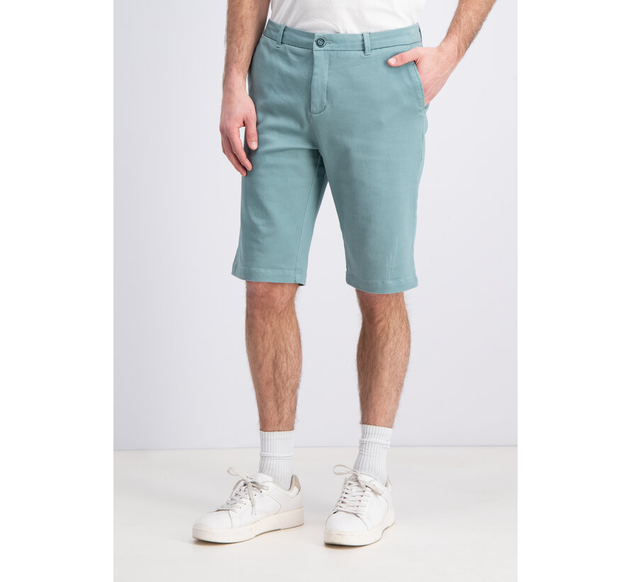 Gabbiano Chino short garment dyed Lagoon green (8265803 Nome - 5888)