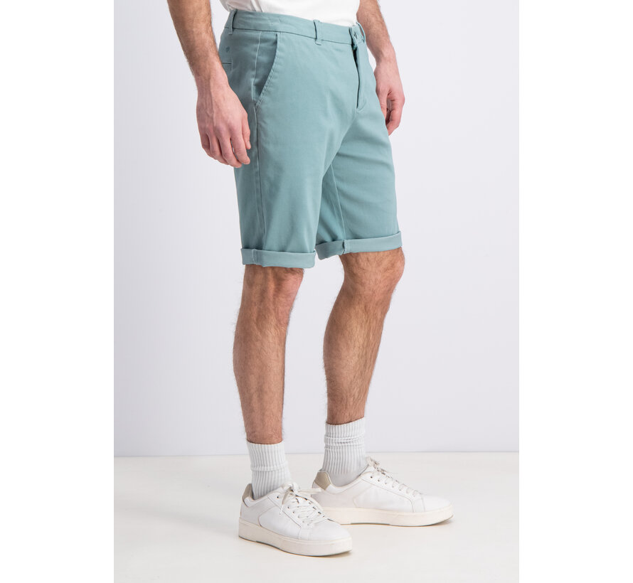 Gabbiano Chino short garment dyed Lagoon green (8265803 Nome - 5888)