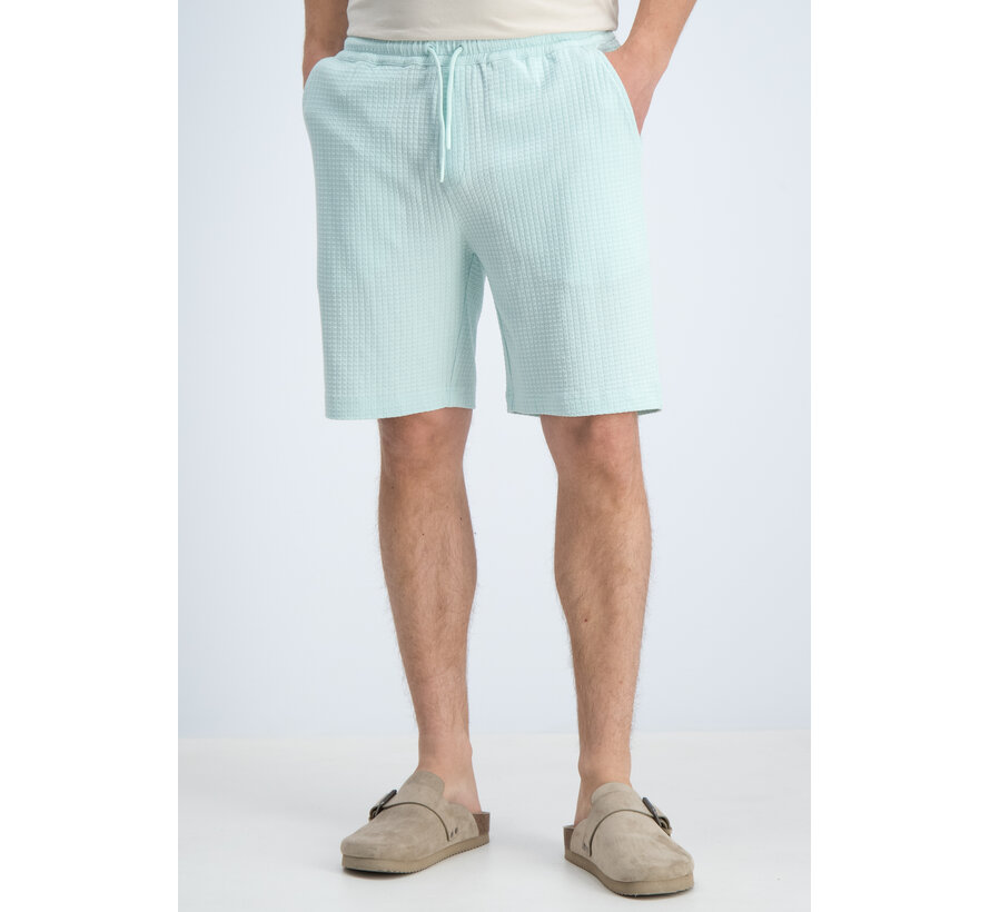 Gabbiano Short Pull on Waffle Jacquard Bay Green (8266814 AZAR - 2566)