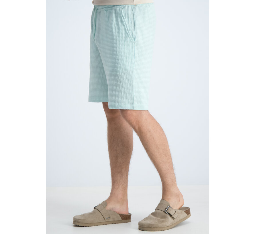 Gabbiano Short Pull on Waffle Jacquard Bay Green (8266814 AZAR - 2566)