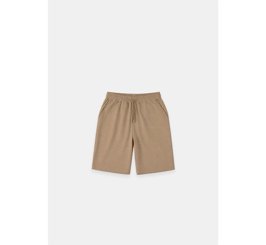 Gabbiano Short Pull on Waffle Jacquard Almond (8266814 AZAR - 994)