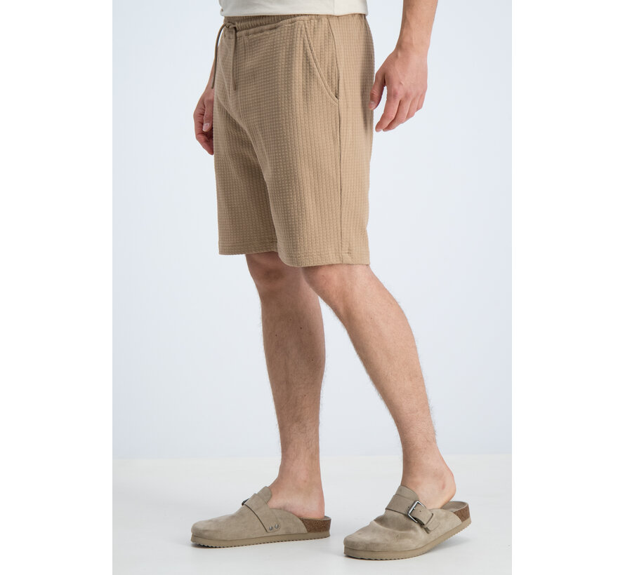 Gabbiano Short Pull on Waffle Jacquard Almond (8266814 AZAR - 994)