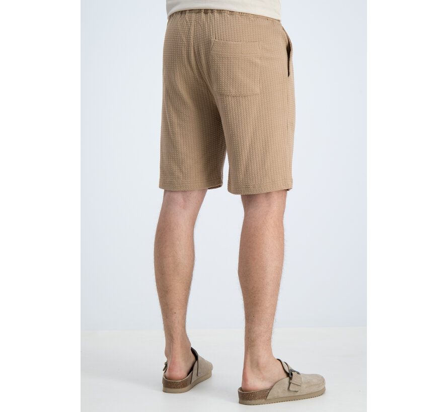 Gabbiano Short Pull on Waffle Jacquard Almond (8266814 AZAR - 994)