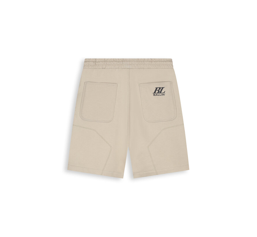Sweat Short Global BL Monogram Taupe (26019501 - 53)