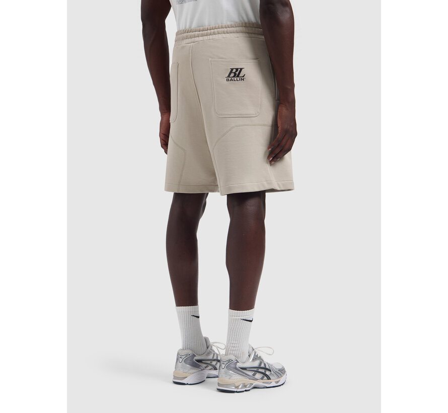 Sweat Short Global BL Monogram Taupe (26019501 - 53)
