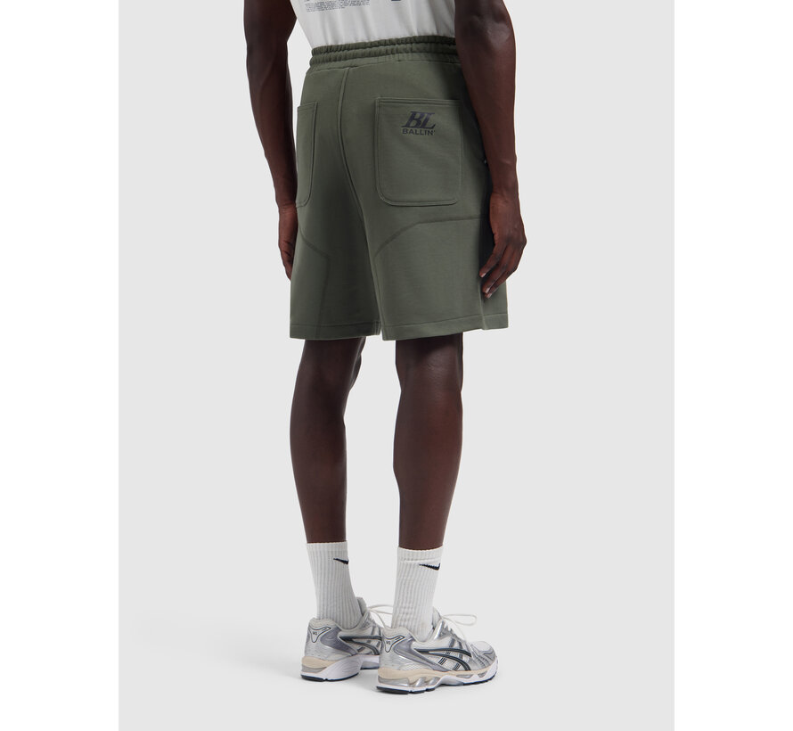Sweat Short Global BL Monogram Dark Army (26019501 - 11)