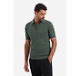No Excess Pullover Short Sleeve Polo Zip Solid Jacquard Dark Green (29240815 - 052)