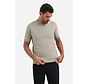 No Excess Pullover Short Sleeve Crewneck Solid Jacquard Clay (29240816 - 018)