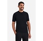 No Excess Pullover Short Sleeve Crewneck Solid Jacquard Black (29240816 - 020)