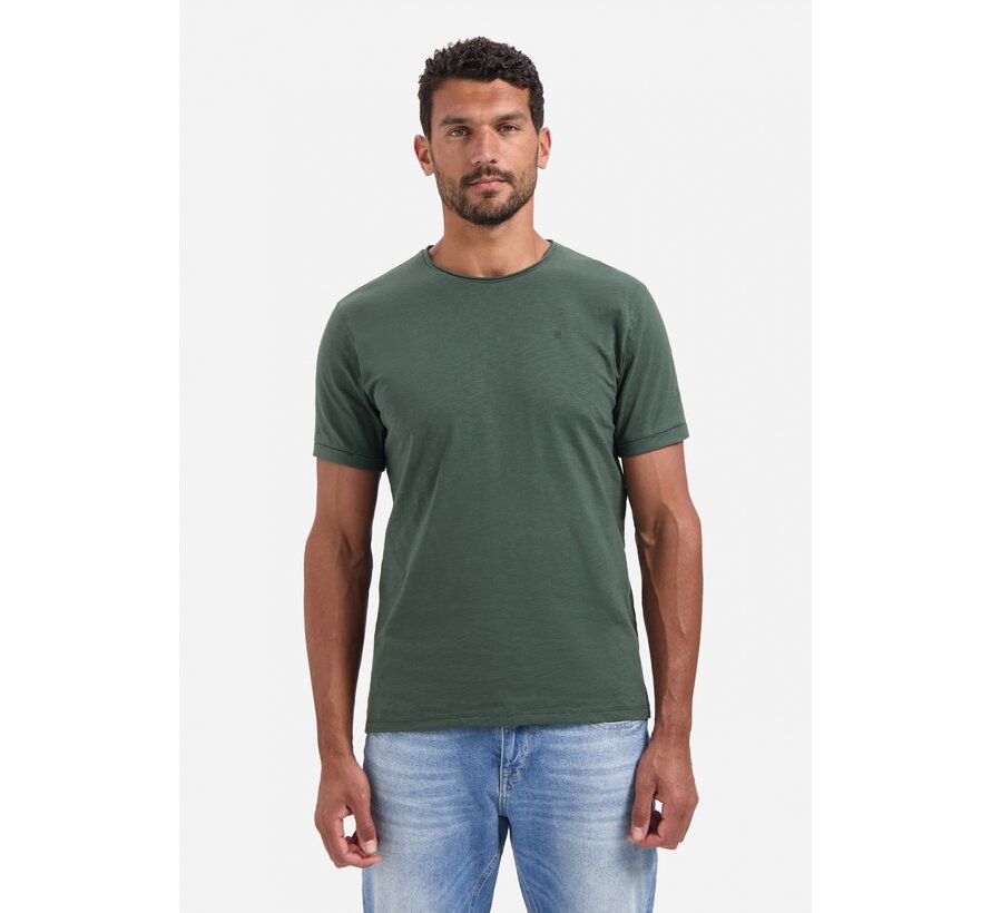 No Excess T-Shirt Crewneck Slub Dark Green (29360702SN - 052)