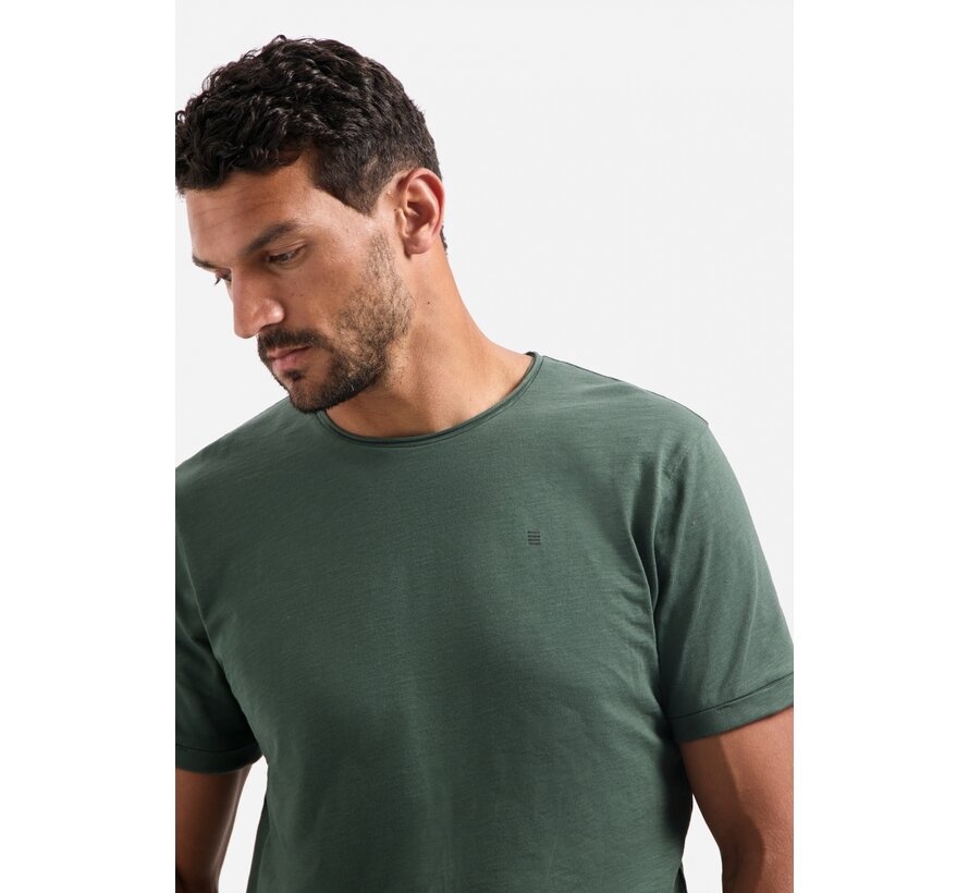 No Excess T-Shirt Crewneck Slub Dark Green (29360702SN - 052)