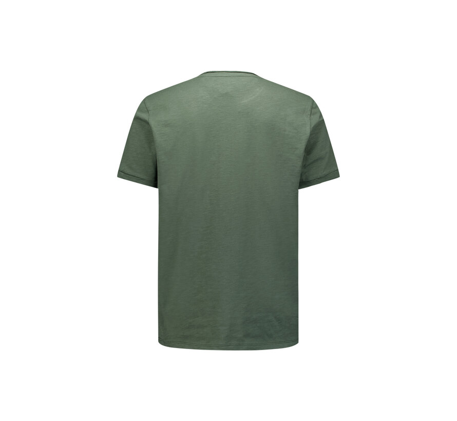 No Excess T-Shirt Crewneck Slub Dark Green (29360702SN - 052)