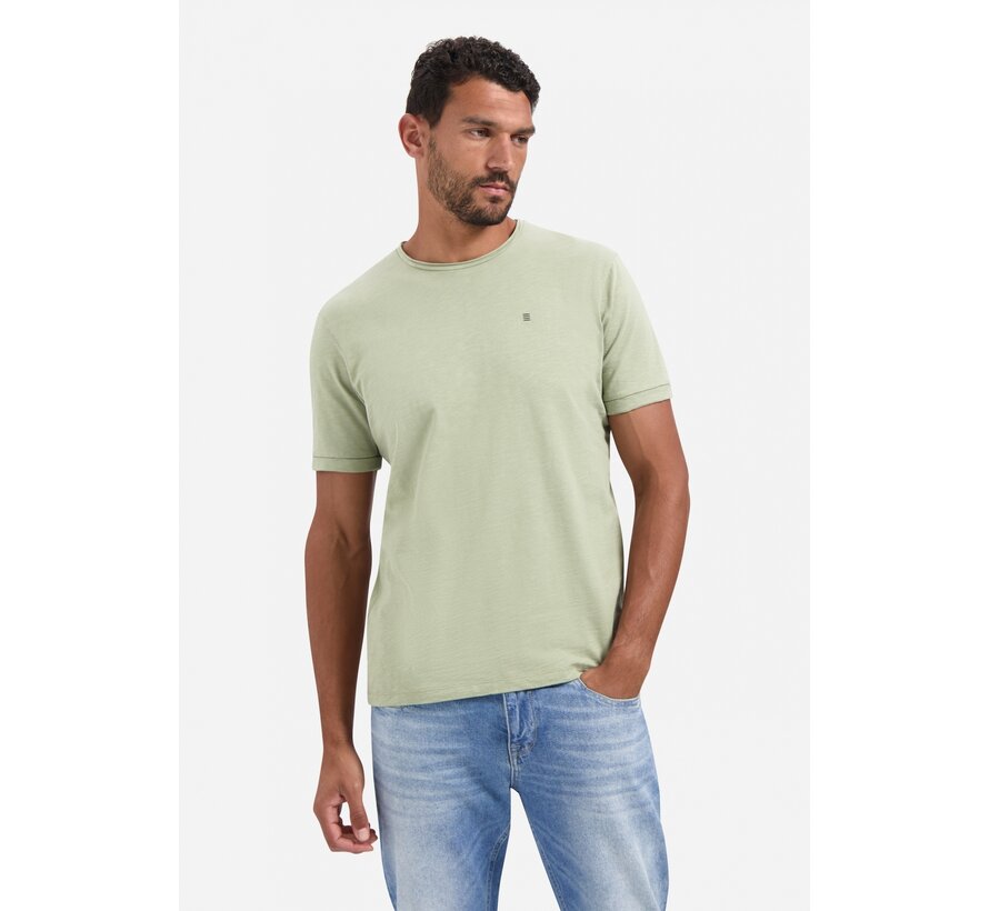 No Excess T-Shirt Crewneck Slub Light Moss (29360702SN - 197)