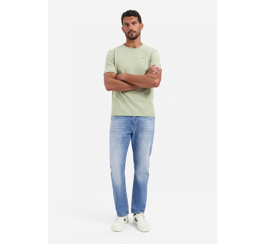 No Excess T-Shirt Crewneck Slub Light Moss (29360702SN - 197)