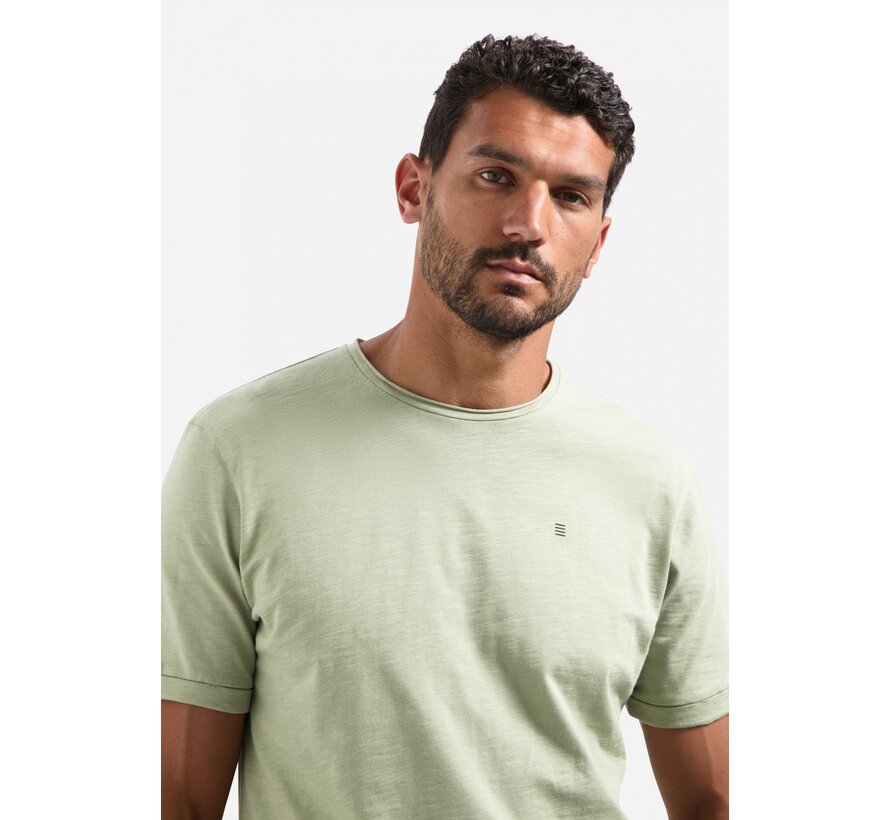 No Excess T-Shirt Crewneck Slub Light Moss (29360702SN - 197)