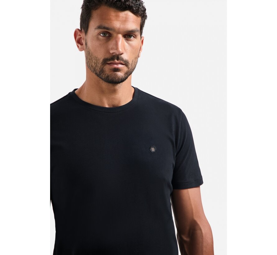 No Excess T-Shirt Crewneck Peached Black (29360775 - 020)