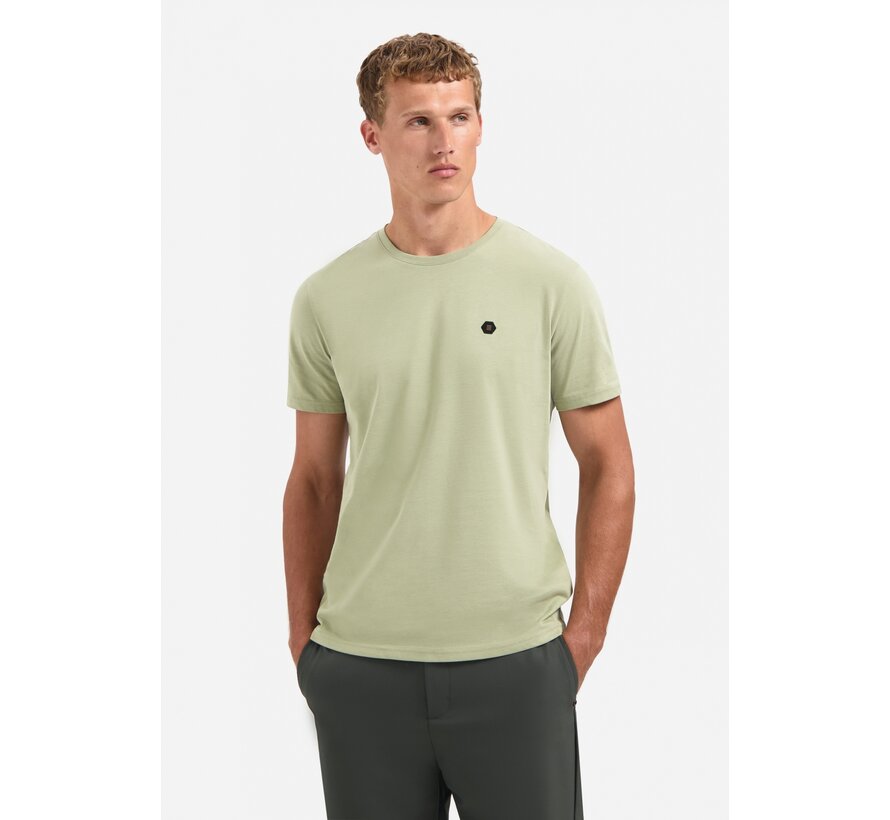 No Excess T-Shirt Crewneck Peached Light Moss (29360775 - 197)