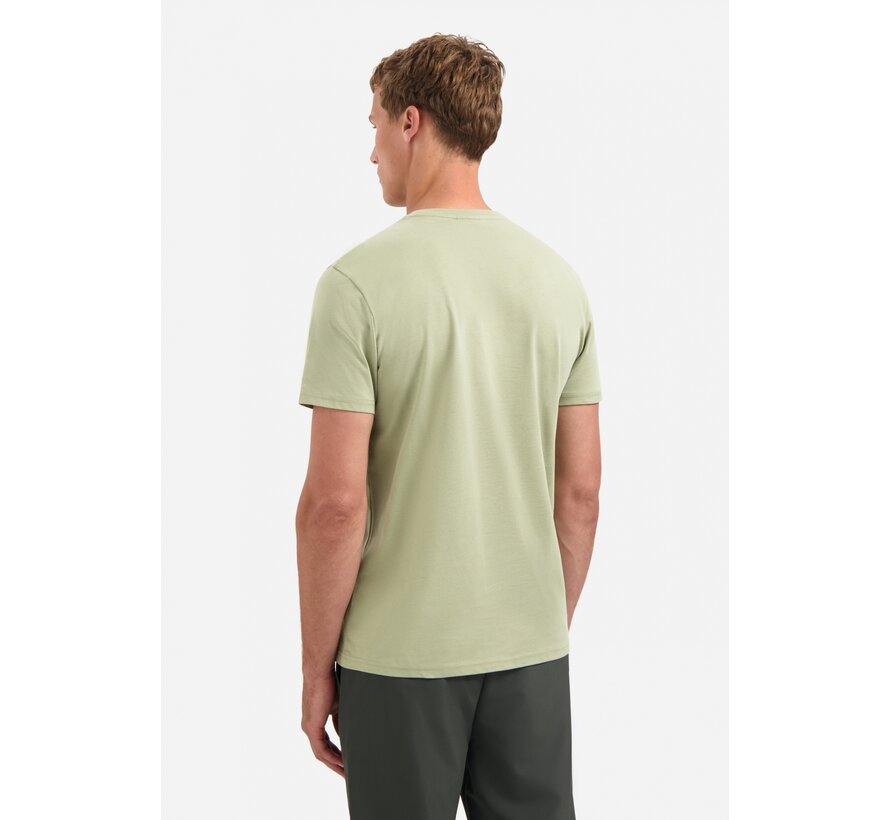 No Excess T-Shirt Crewneck Peached Light Moss (29360775 - 197)