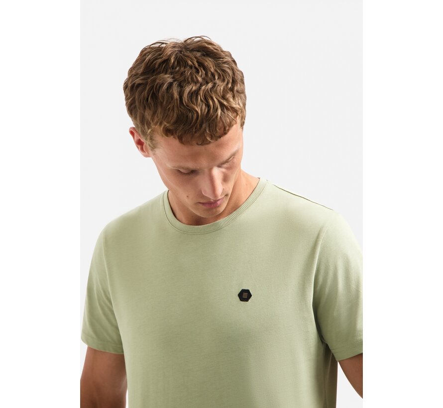No Excess T-Shirt Crewneck Peached Light Moss (29360775 - 197)