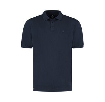 Fellows United Knitted Polo Navy (99.1105 - 110)