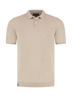 Fellows United Knitted Polo Beige (99.1105 - 145)