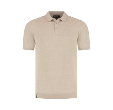 Fellows United Knitted Polo Beige (99.1105 - 145)