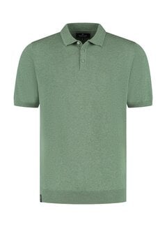 Fellows United Fellows United Knitted Polo Green (99.1105 - 173)