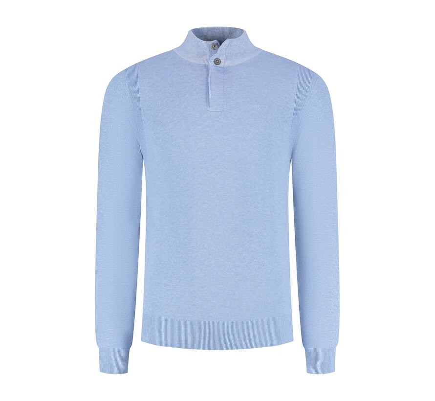 Half Zip Pullover Premium Light Blue (61.1143 - 119)