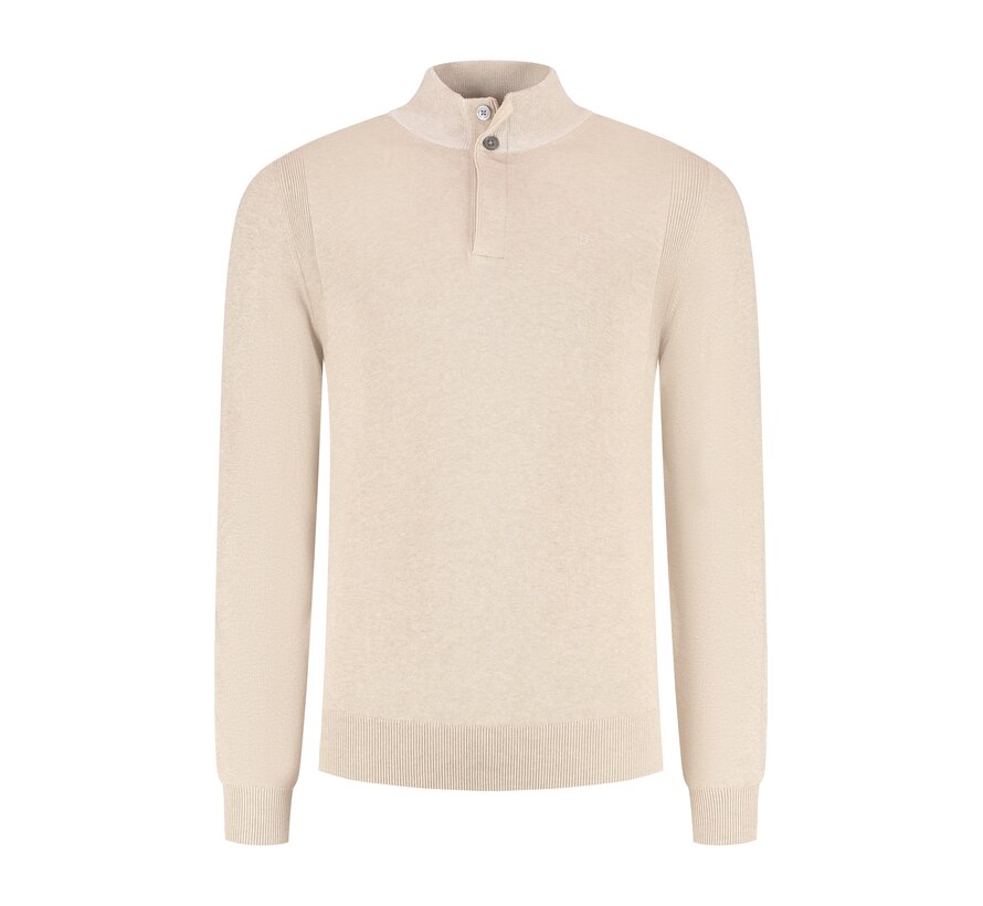 Fellows United Half Zip Pullover Premium Beige (61.1143 - 145)