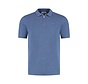Fellows United Polo Premium Structure Knit Mid Blue (61.3665 - 115)