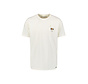 No Excess T-Shirt Crewneck Placed Prints Slub Natural (28350402 - 097)