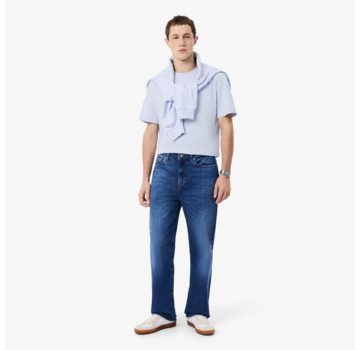 Lacoste T-shirt Embossed Branding Light Blue (TH0753 - J2G)
