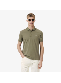 Lacoste Lacoste Polo Regular Fit Paris Stretch Pique Khaki (PH5522 - BMY)
