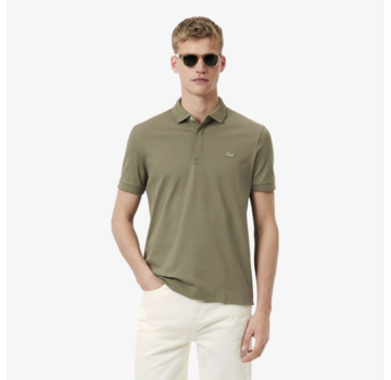 Lacoste Polo Regular Fit Paris Stretch Pique Khaki (PH5522 - BMY)