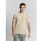 No Excess Pullover Short Sleeve Crewneck Solid Slub Knit Cement (27230262 - 122)