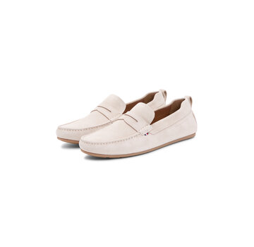 Tommy Hilfiger Suède Mocassins Beige (FM0FM05789 - ACI)