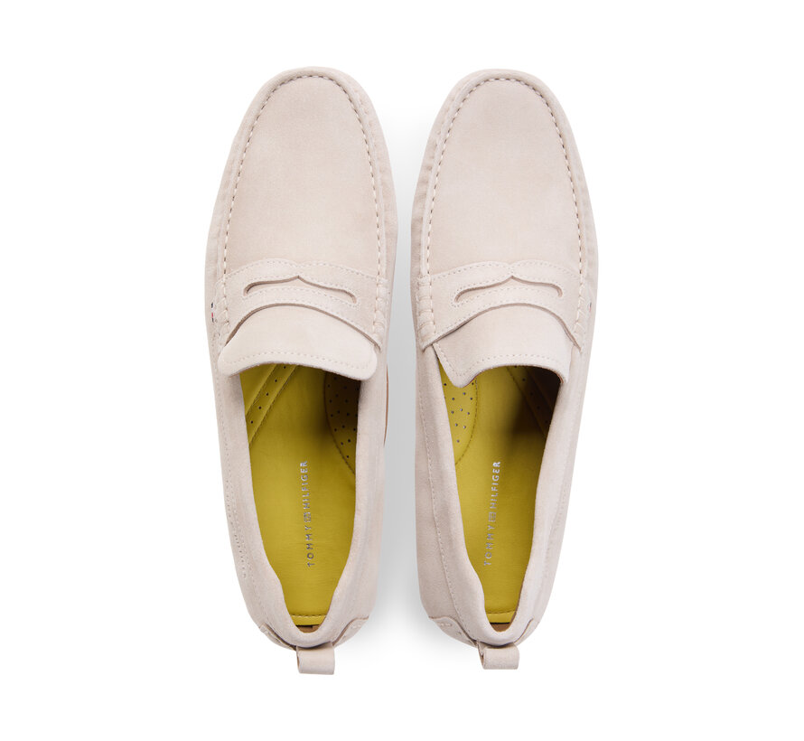Tommy Hilfiger Suède Mocassins Beige (FM0FM05789 - ACI)