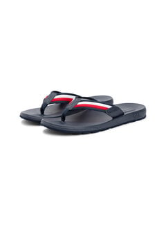 Tommy Hilfiger Slippers Molded Hilfiger RWB Beach Sandal Navy (FM0FM05803 - 0GY)
