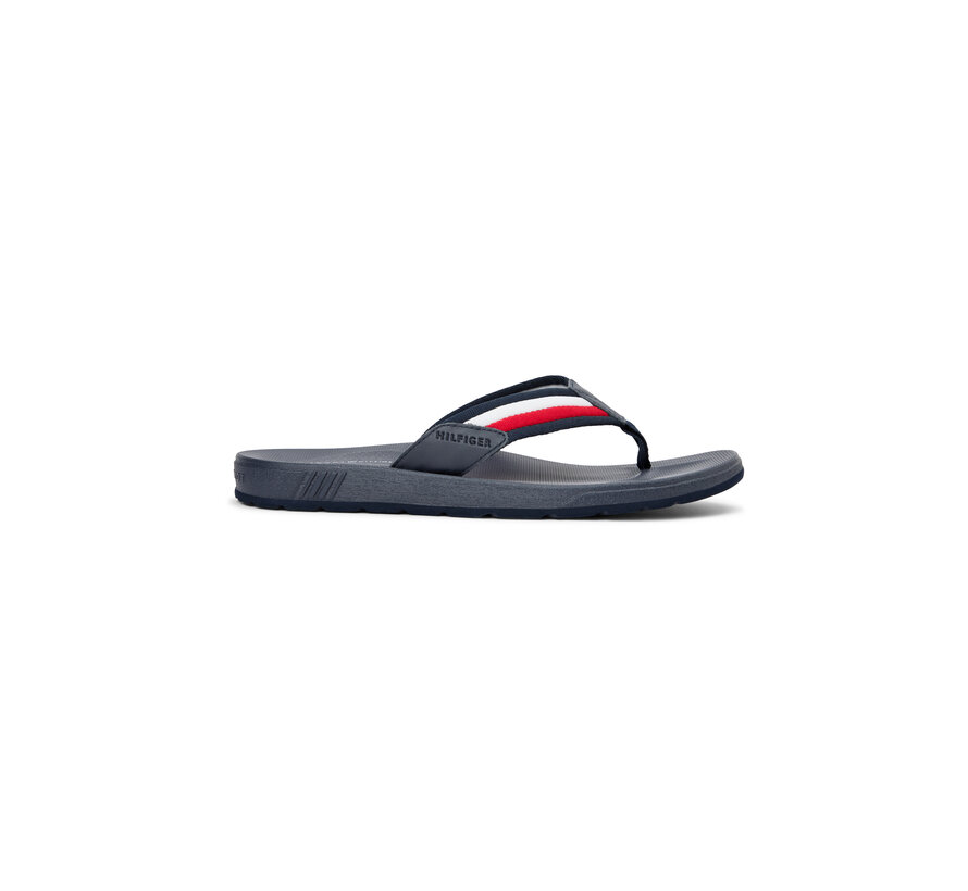 Tommy Hilfiger Slippers Molded Hilfiger RWB Beach Sandal Navy (FM0FM05803 - 0GY)