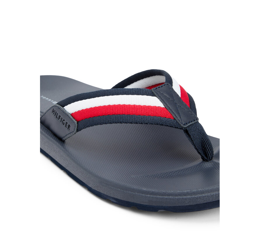 Tommy Hilfiger Slippers Molded Hilfiger RWB Beach Sandal Navy (FM0FM05803 - 0GY)