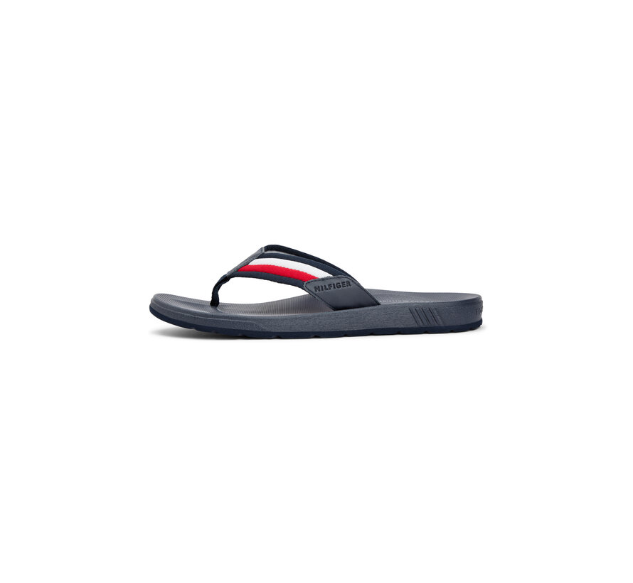 Tommy Hilfiger Slippers Molded Hilfiger RWB Beach Sandal Navy (FM0FM05803 - 0GY)