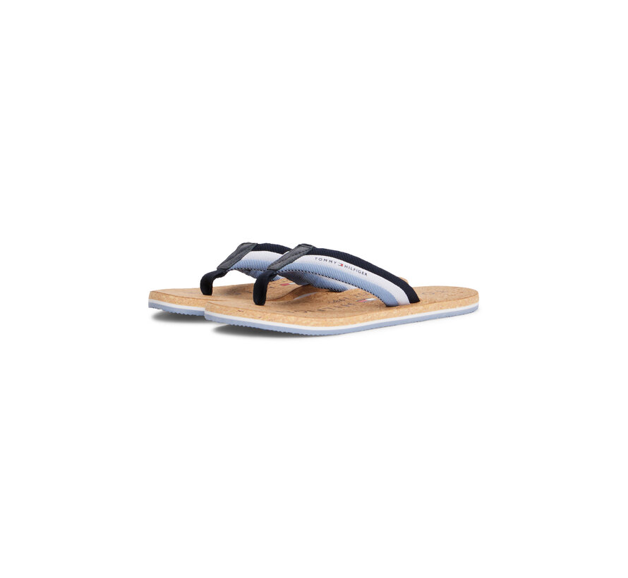 Tommy Hilfiger Cork Beach Sandal Desert Sky (FM0FM05647 - DW5)