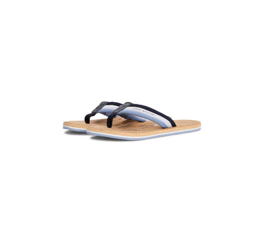 Tommy Hilfiger Cork Beach Sandal Desert Sky (FM0FM05647 - DW5)
