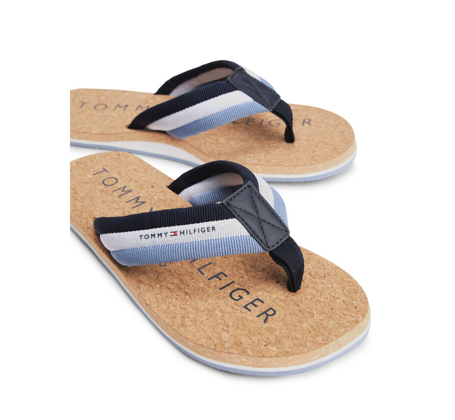 Tommy Hilfiger Cork Beach Sandal Desert Sky (FM0FM05647 - DW5)