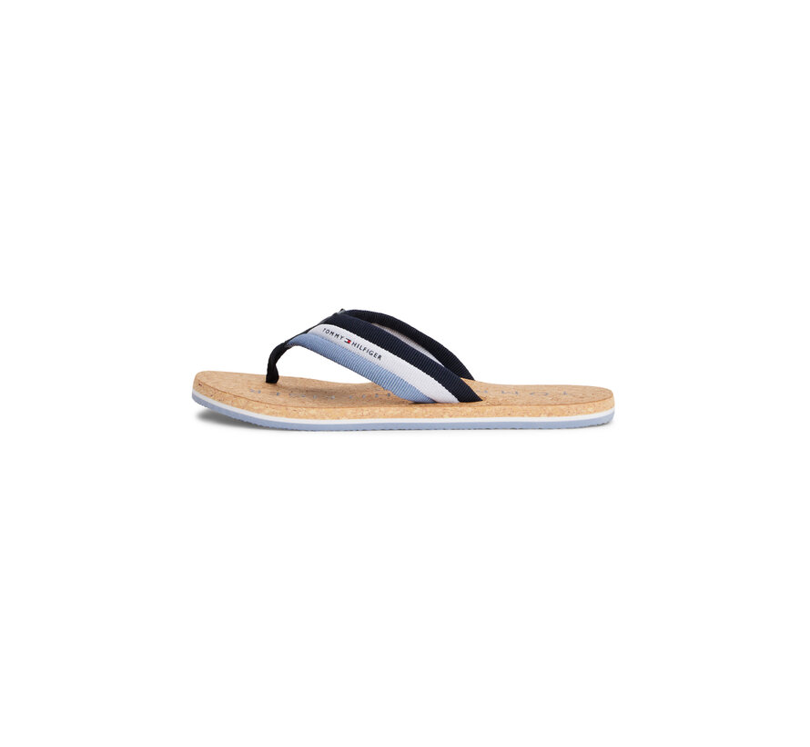 Tommy Hilfiger Cork Beach Sandal Desert Sky (FM0FM05647 - DW5)