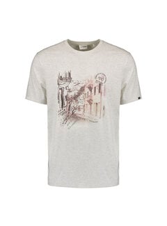 No Excess T-Shirt Crewneck Melange Chest Print Kit (27340263 - 013)