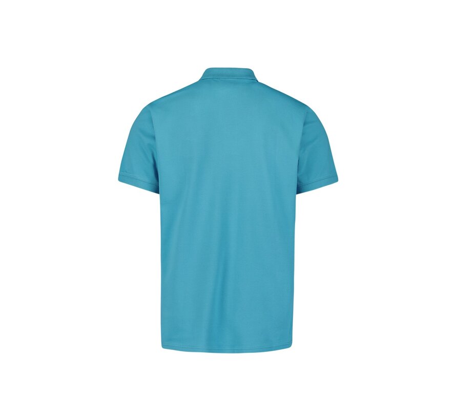 Polo Pique Solid Stretch Seablue (27390260SN - 039)